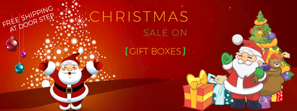 Christmas decoration with Custom Christmas Boxes