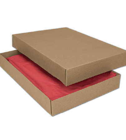 Brown Apparel Boxes Wholesale