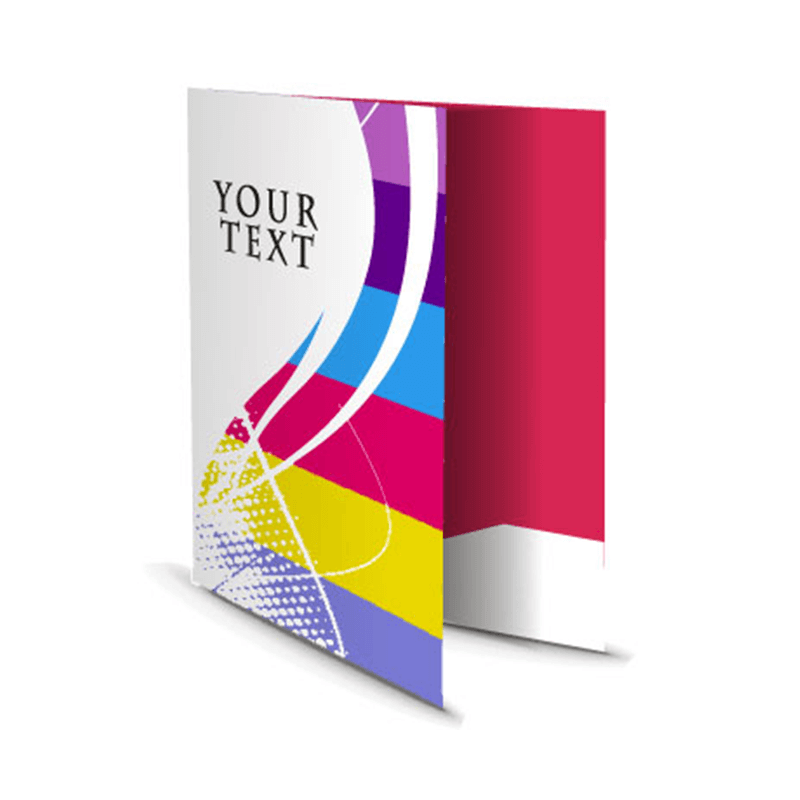 custom made presentation folders