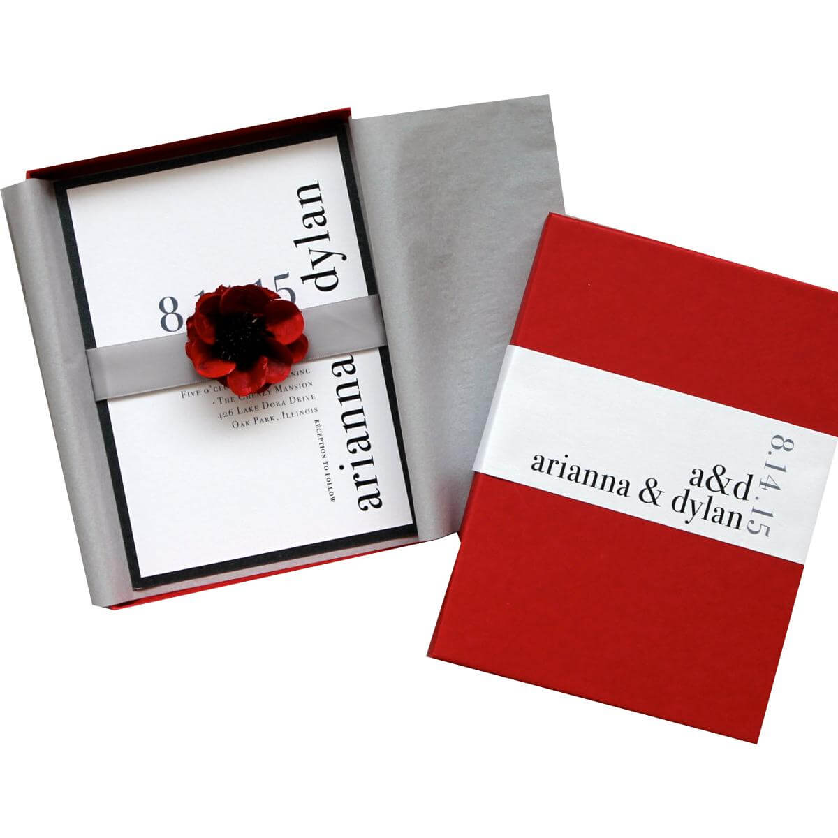 Invitation Boxes Claws Custom Boxes