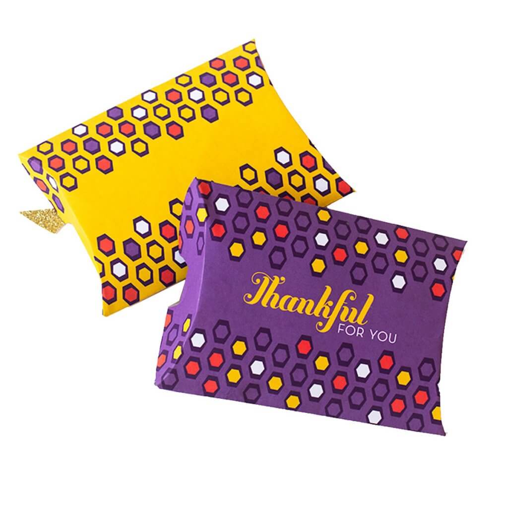 Custom Printed Pillow Boxes Claws Custom Boxes