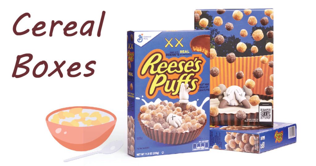 Custom Unique Cereal Boxes Packaging Wholesale
