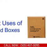 Top 3 Best Uses of Corrugated Boxes USA