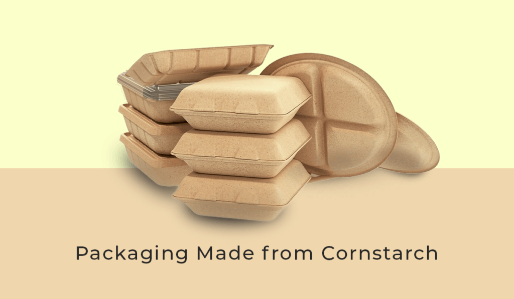 Packaging Made From Cornstrach