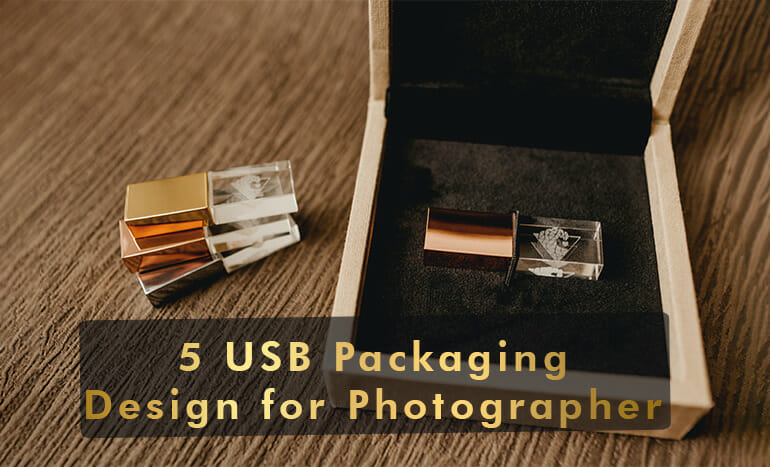 USB packaging designs for photographers