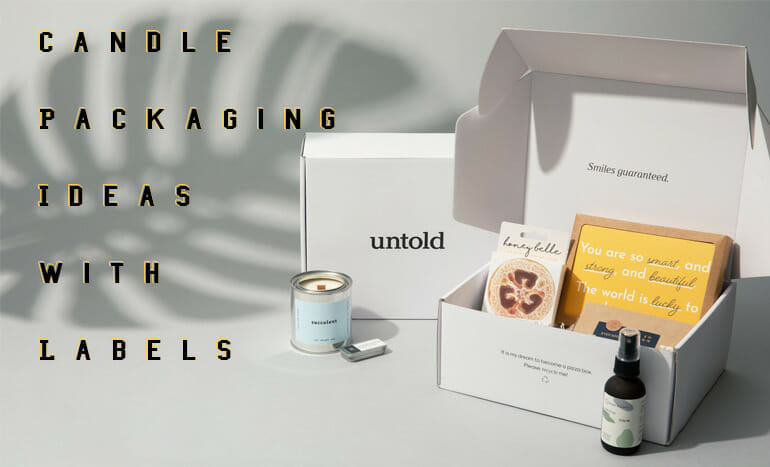 Candle Packaging Ideas with Labels