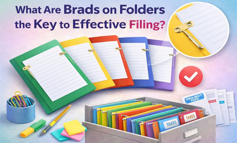 What Are Brads on Folders