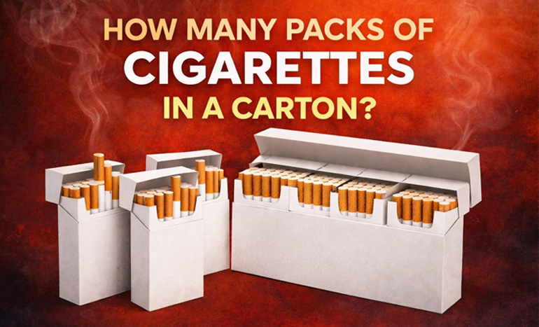How Many Packs of Cigarettes are in a Carton