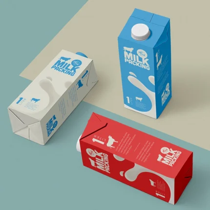 half pint milk carton packaging wholesale