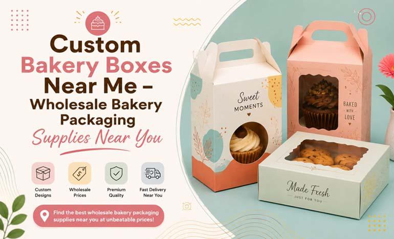 Custom Bakery Boxes Wholesale Near Me