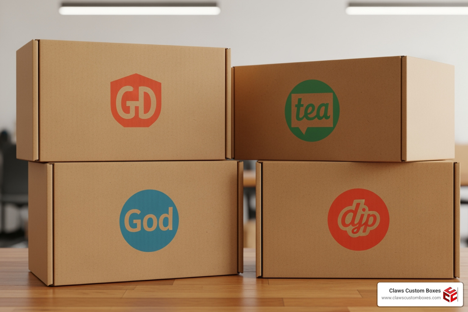 budget friendly logo boxes