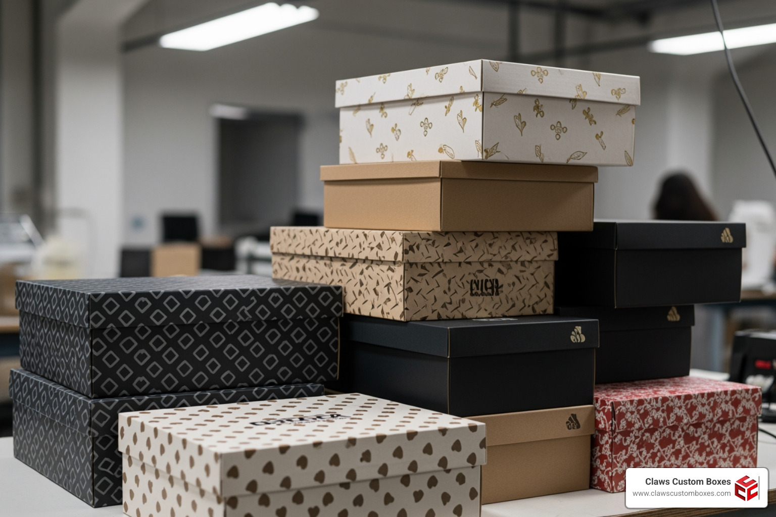 shoe boxes free design custom branded packaging