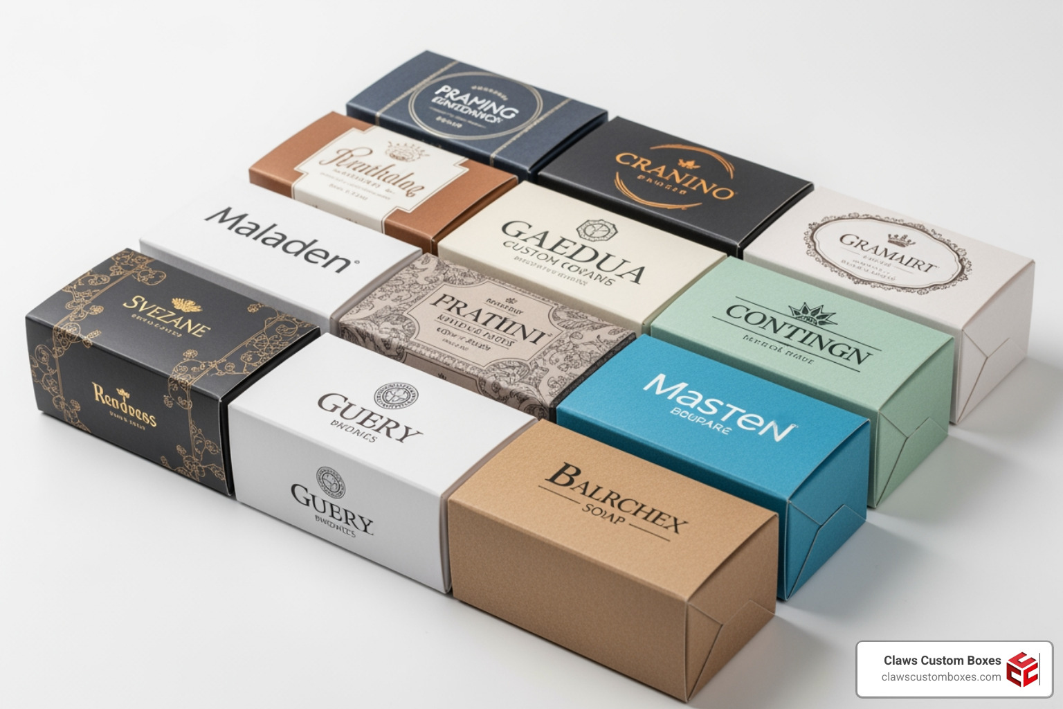 soap boxes with logo printing