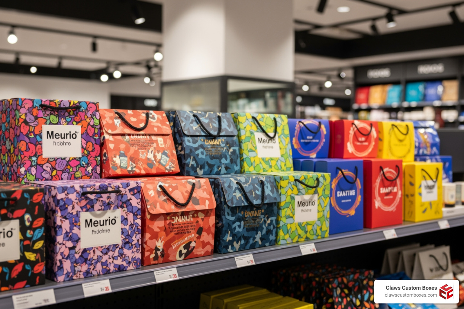 custom printed retail packaging