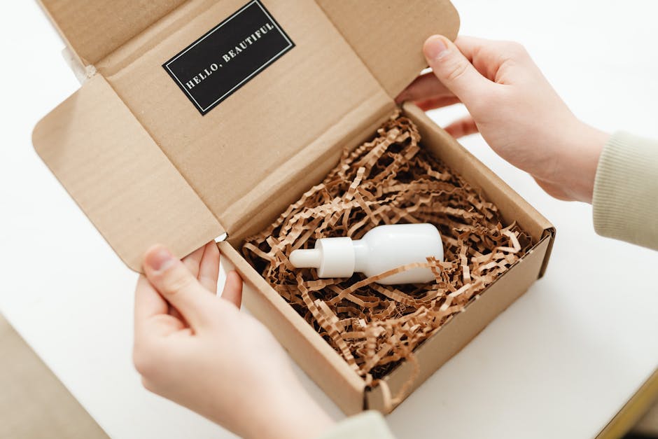 Custom rigid flip top packaging solutions luxury unboxing